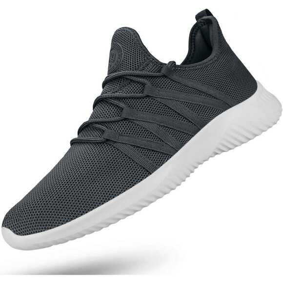 Men's Dark Grey 1 Breathable Lightweight Comfortable Non Slip Fashion Sneakers